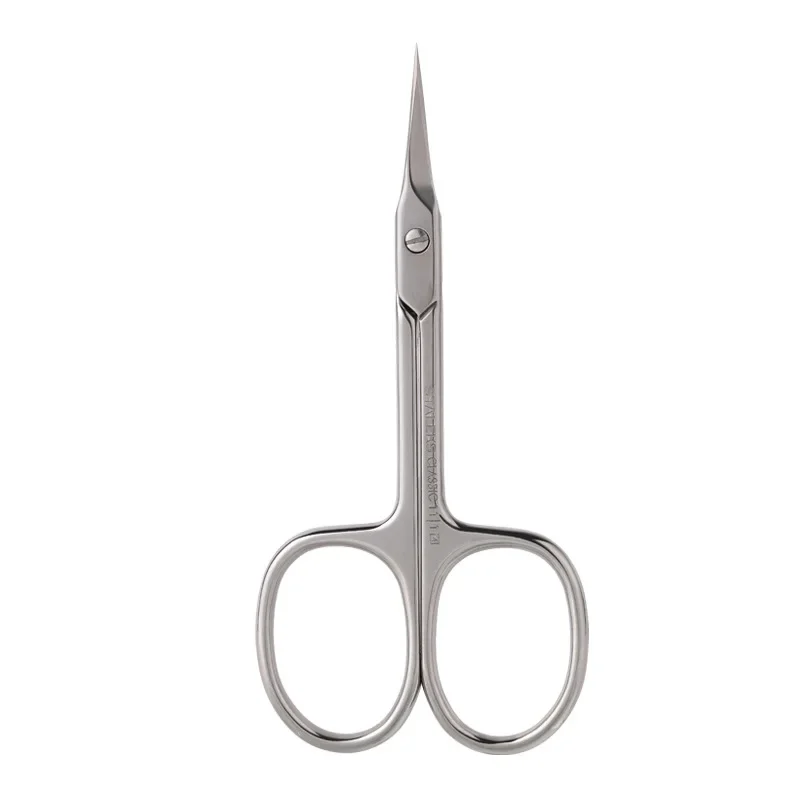 STALEKS tijeras rusas para uñas, tijeras para cejas de acero inoxidable de alta calidad, herramienta de maquillaje profesional para recortar el pelo de la nariz SC-11-1
