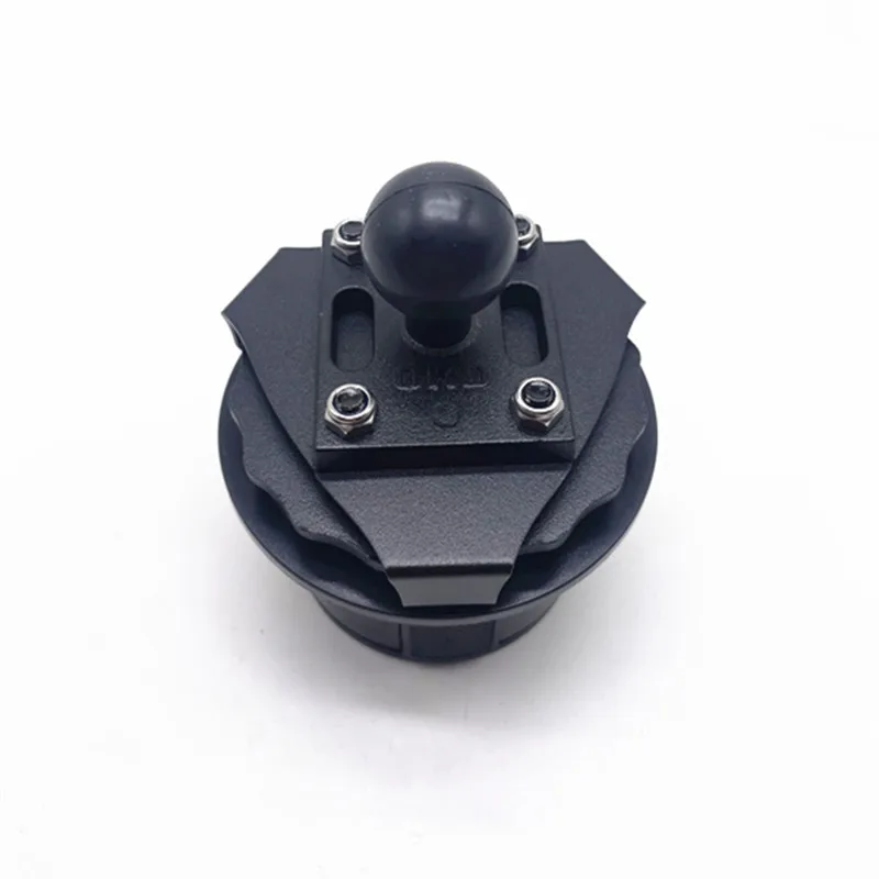 Soporte Universal para portavasos con bola de 1 pulgada/1,5 pulgadas para teléfonos móviles de coche, soporte GPS Para brazo de doble toma