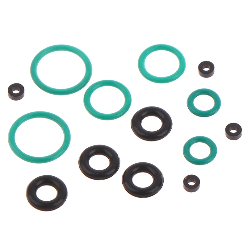 1 Juego de anillos tóricos de goma de flúor para revista táctica GBB Marui TM 17 G17, junta de sellado de anillo de silicona plano verde, caza Airsoft
