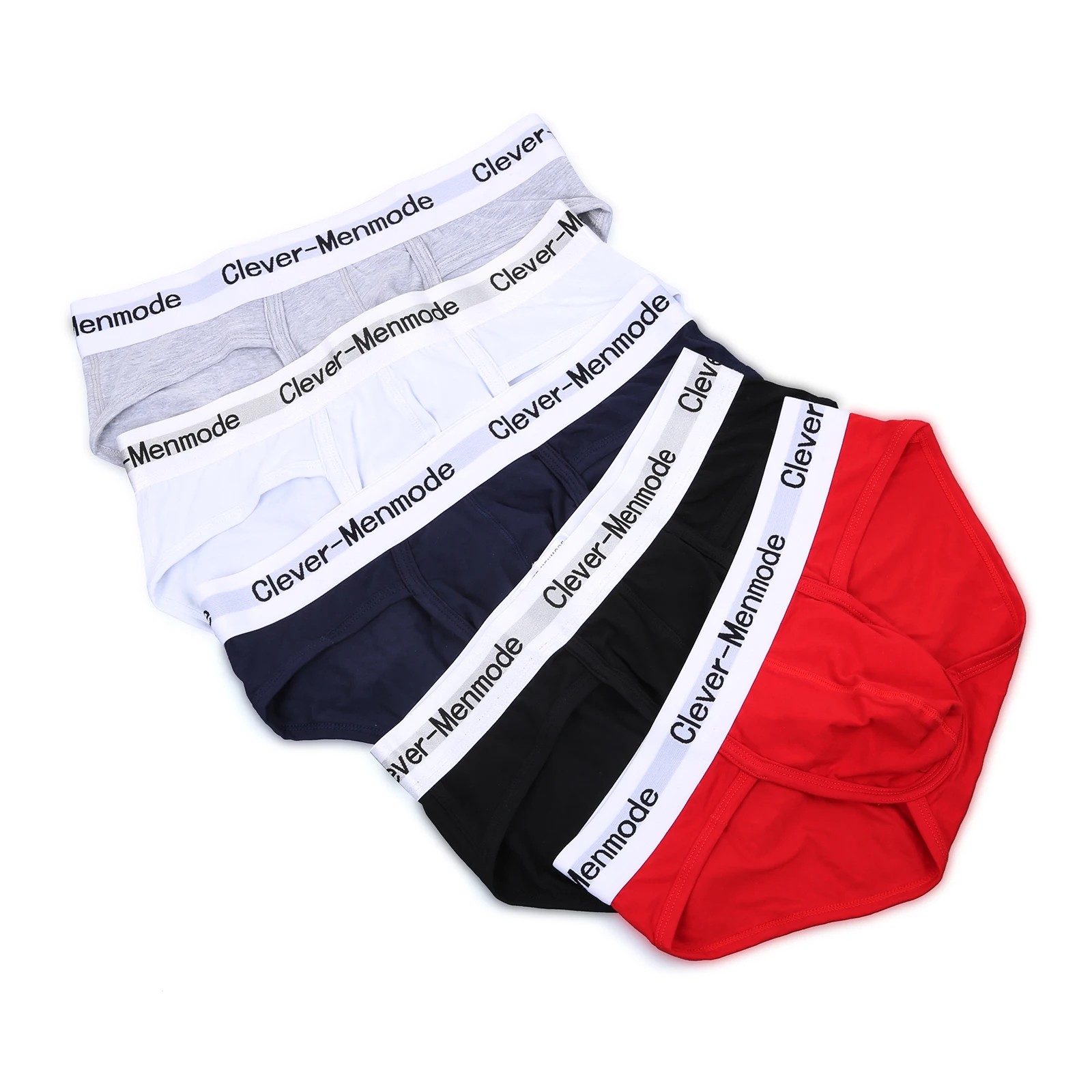 Ropa Interior Deportiva para Hombre, Calzoncillos Boxer de Algodón de Cintura Baja con Bolsa de Soporte, Cintura Ancha, para Gimnasio y Fitness