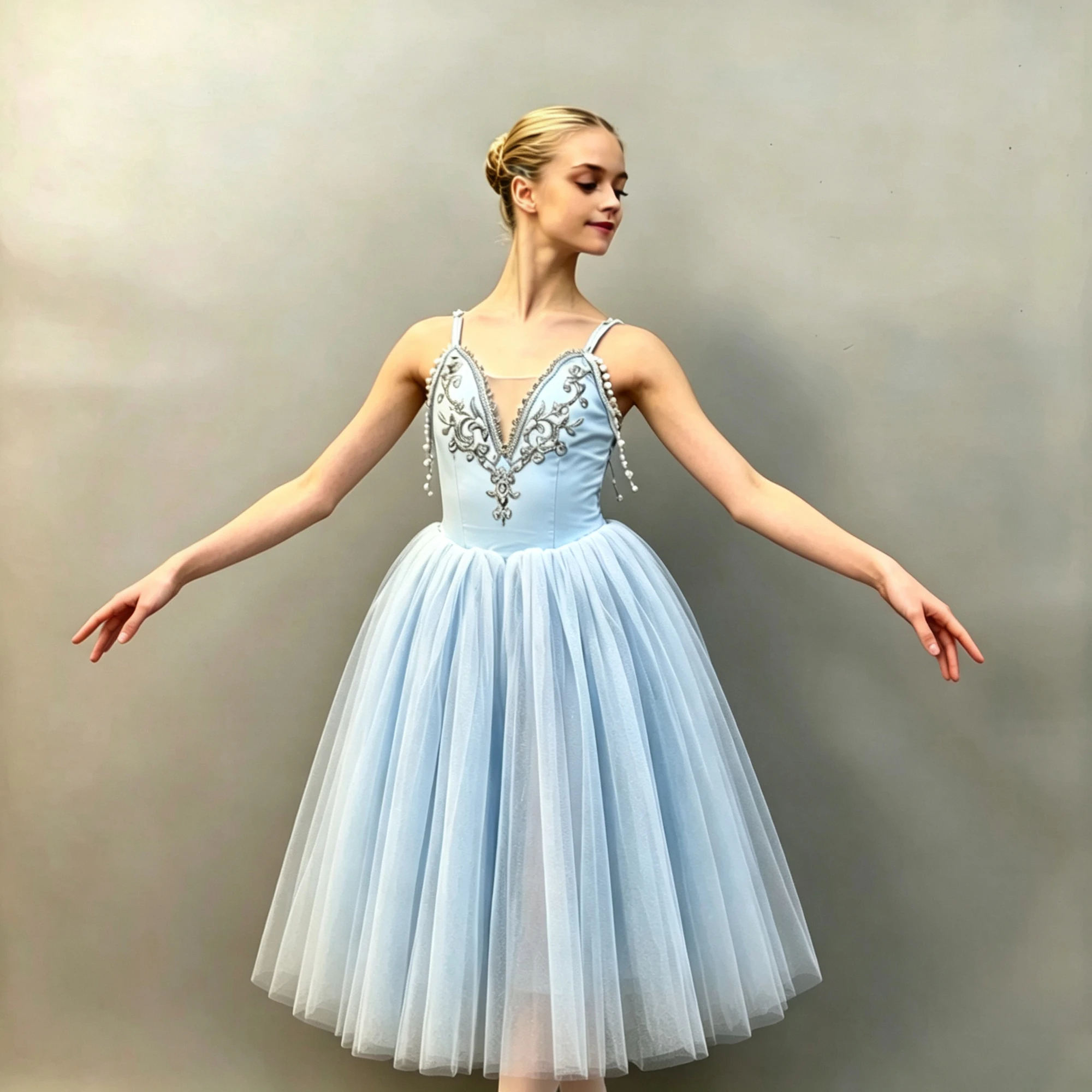 Vestido de Ballet Giselle con Lentejuelas y Bordado de Perlas Azules, Tutú Romántico Profesional, Falda de Tul, Disfraz para Adultos, Niñas y Mujeres