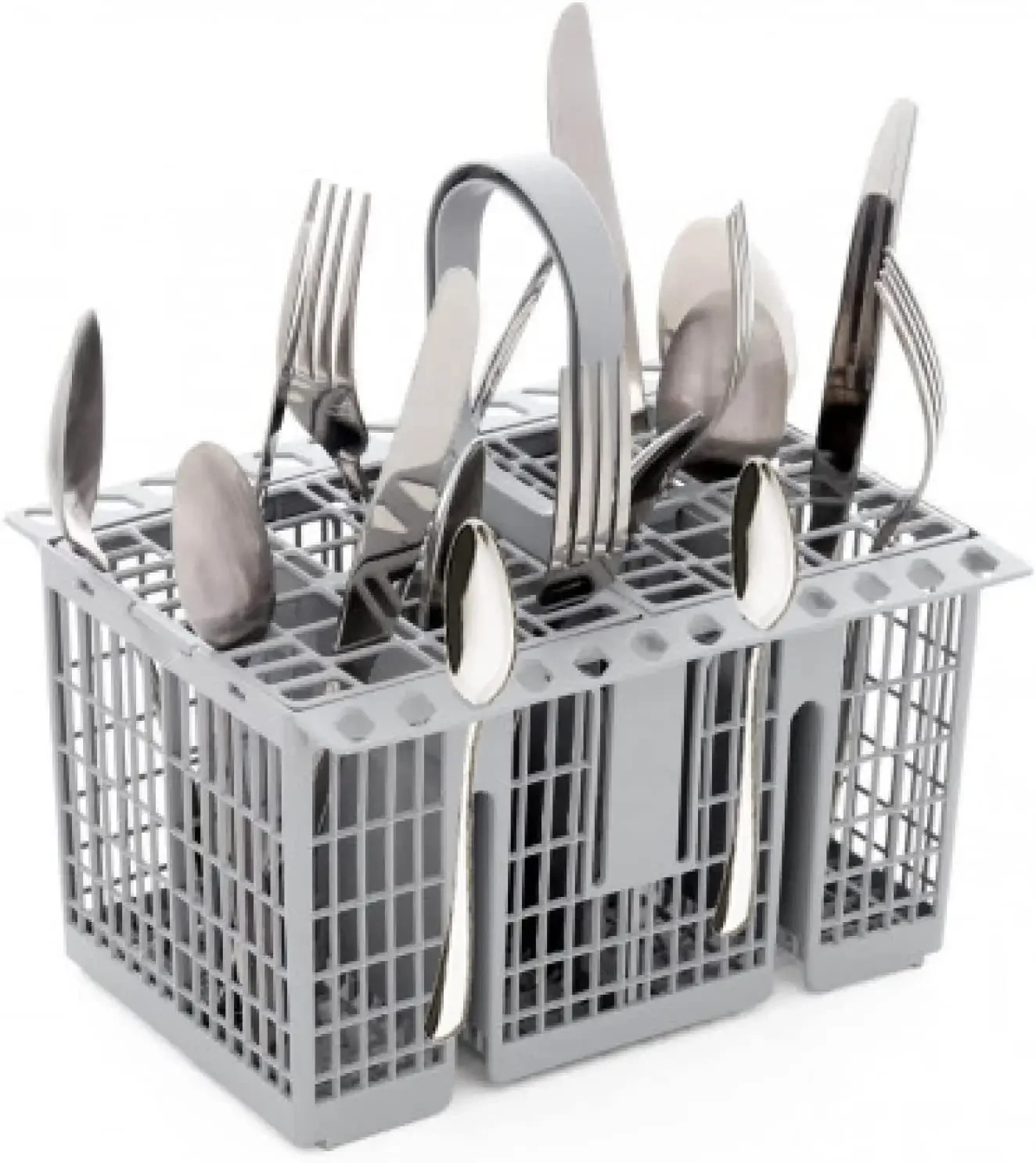 Adaptador de accesorios para cesta de lavavajillas multifuncional, cesta para lavavajillas Hotpoint C 00257140   Cesta de almacenamiento para cuchillos y tenedores