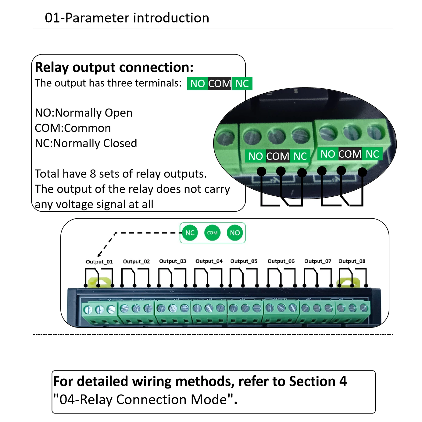 Placa de relé de extensión I2C, solución eficiente DO8 para ampliar la GPIO de ESP32 a través de la dirección I2C personalizada