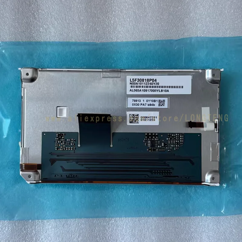 Panel de pantalla LCD Original L5F30818P01 L5F30818P02 L5F30818P03 L5F30818P04 L5F30818P05 de 6,5 "para navegación de radio de coche VW RNS510