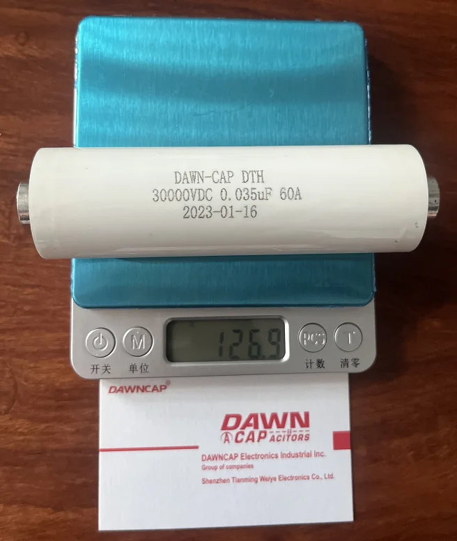 Condensador de potencia del ventilador DAWNCAP 0.035UF 35000PF 20000V condensador de voltaje ultraalto