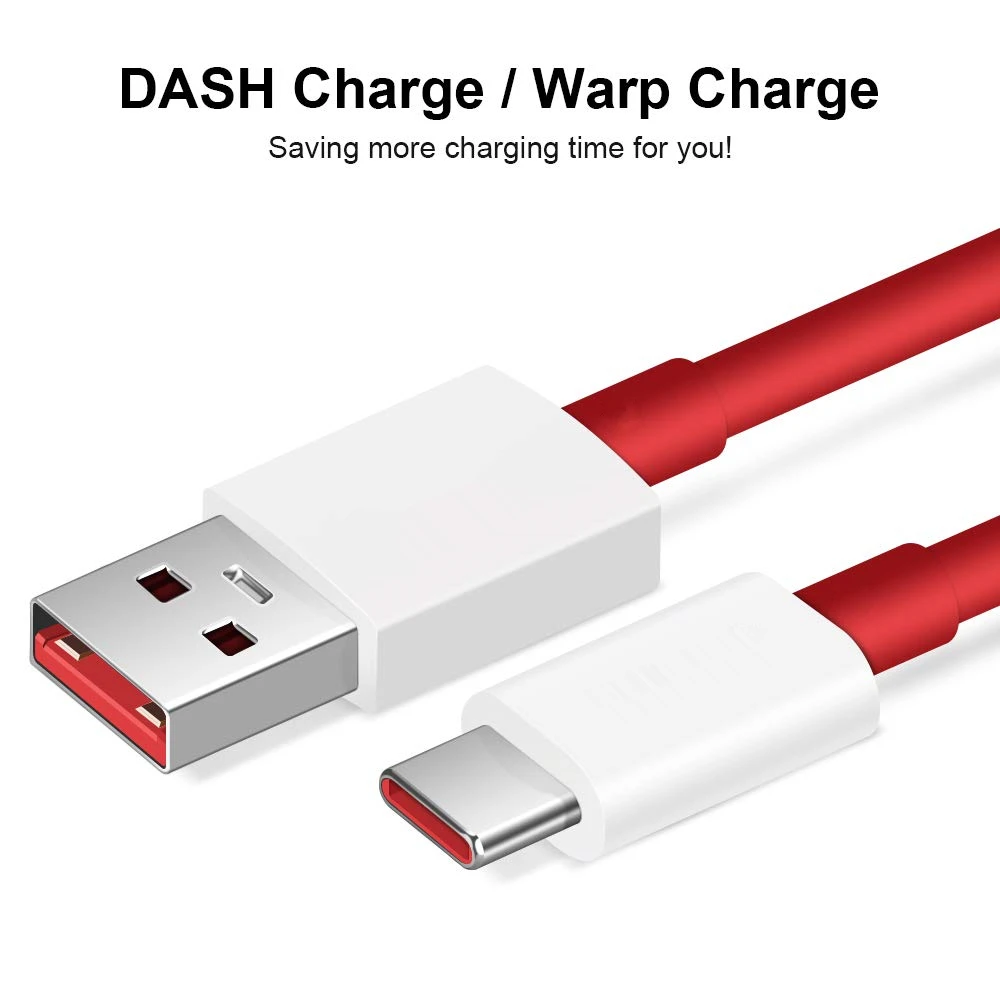 Cable tipo C de cargador rápido Super VOOC EU de 80W para OnePlus 9 9R 10 Pro 11 12 13 Nord CE 3 4 Lite 5 N200 N300 OPPO Realme Cables USB