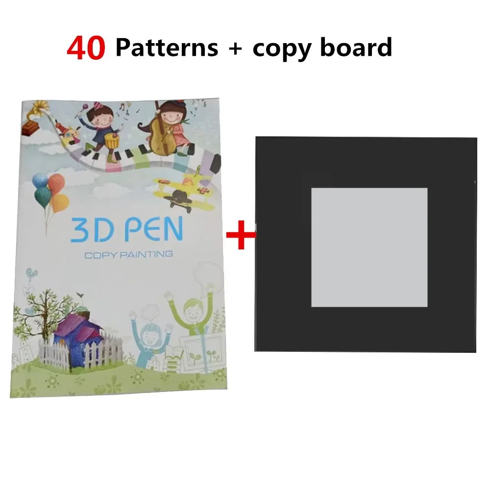 Bolígrafo de impresión 3D, álbum de bricolaje, tablero Linyi Pla Abs Pcl, álbum estéreo DIY, tablero de copia transparente de dibujo 3D
