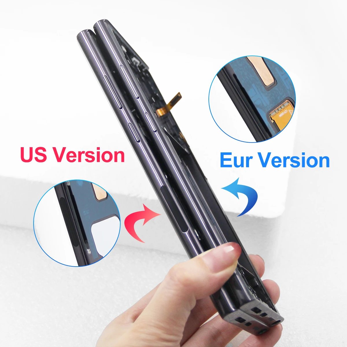 Pantalla AMOLED de 6,78 pulgadas para Samsung S23 Ultra LCD montaje de digitalizador con pantalla táctil para S23 Ultra S918 S918B S918U pantalla con marco