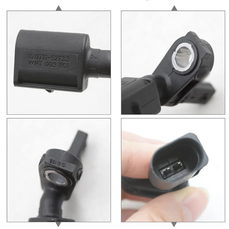 4 Uds ABS SENSOR de velocidad de rueda para AUDI VW VOLKWAGEN SEAT SKODA delantero trasero izquierdo derecho WHT 003856   WHT 003857   WHT 003858   WHT 003859