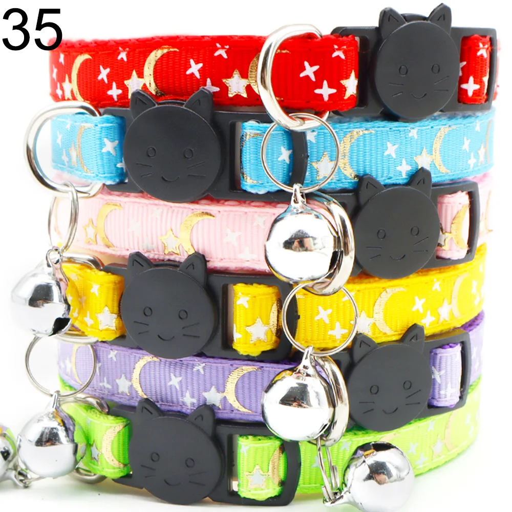 100 Uds Collar para perros Collar de gato gargantilla de entrenamiento cuello personalizado dibujos animados impreso etiqueta de identificación de perro accesorios antipérdida