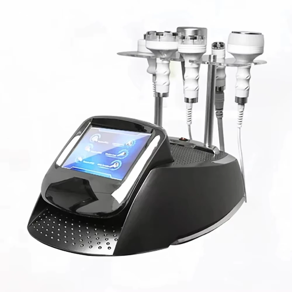 2025 5D 80k cavitación + RF + vacío cuerpo adelgazante quemador de grasa máquina de salud 6 en 1 masajeador de ultrasonido dispositivo de belleza para pérdida de peso