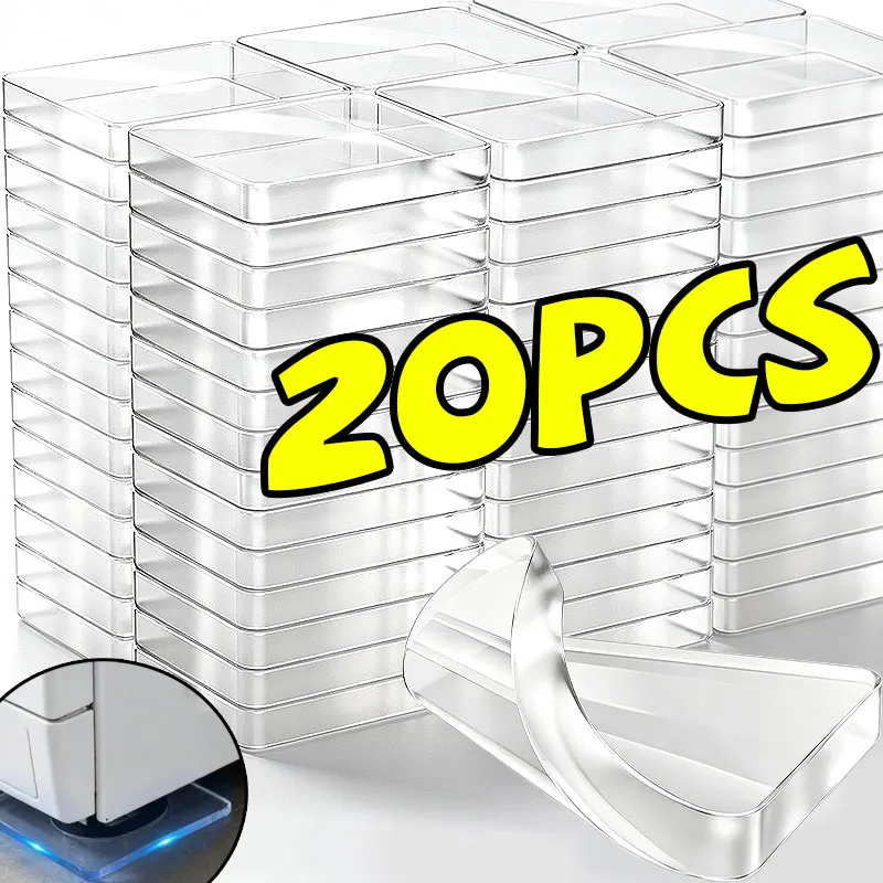 Almohadillas Antideslizantes Transparentes para Muebles, Autoadhesivas, Amortiguadoras de Impactos, Protectores de PU para Sillas, Sofás, Mesas, Protección del Hogar