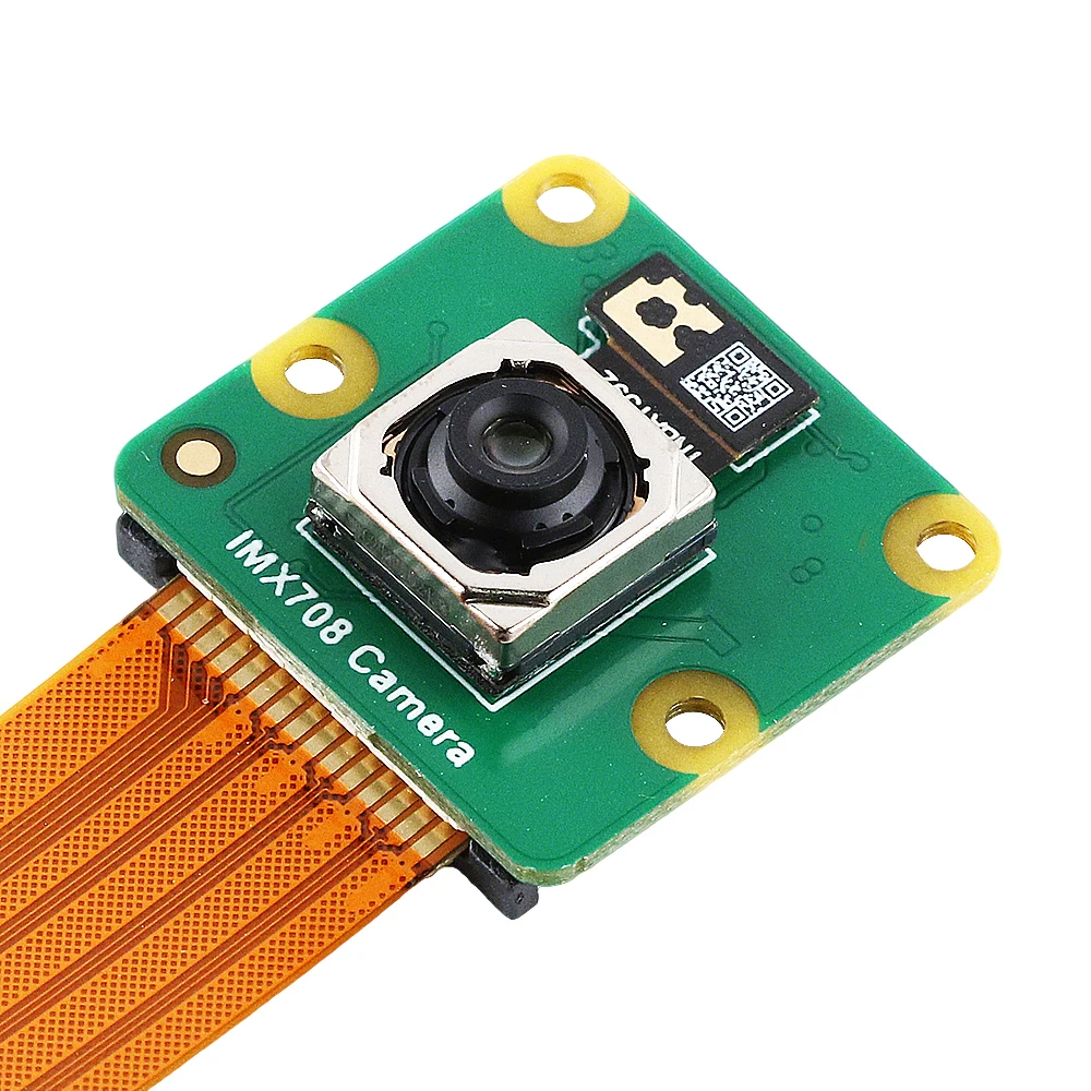 Módulo de Cámara IMX708 para Raspberry Pi 5 4 4B 3B+ ZERO 2 W HD 12MP, Enfoque Automático, Visión Nocturna de 75 120 Grados, Sin IR, 22 Pines CSI 15 Pines