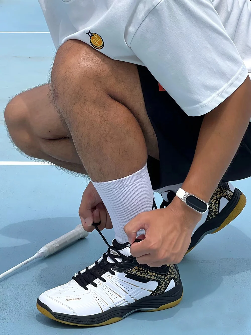 Kawasaki nuevos zapatos de bádminton zapatillas de tenis para hombre zapatos deportivos antideslizantes transpirables para hombres y mujeres K-065D