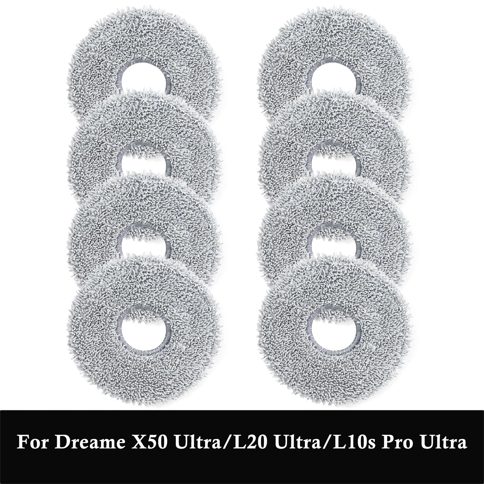 Paño de fregado para aspiradoras robot Dreame X50 Ultra/L20 Ultra/L10s Pro Ultra/X30 Ultra/L10s Pro Gen2/L10s Plus/L40 Ultra/X40 Ultra