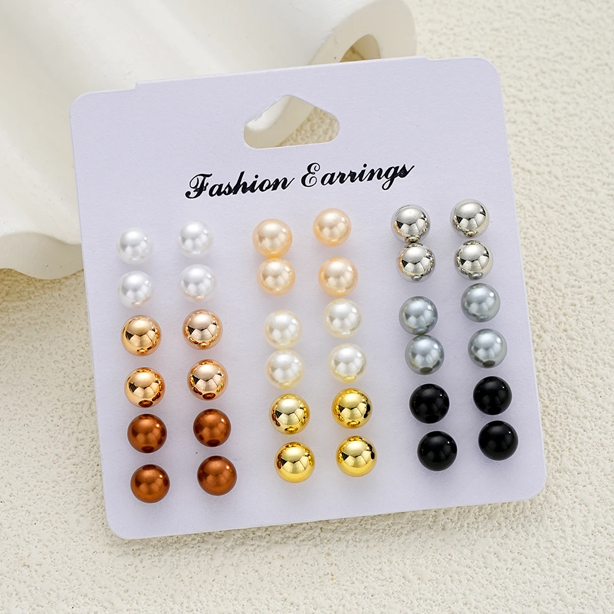 Conjunto de joyería elegante de 83 piezas con perlas geométricas, aretes, collar, pulsera y anillo para mujer, con diseño de corazón y mariposa, para uso diario y fiestas, sin caja.