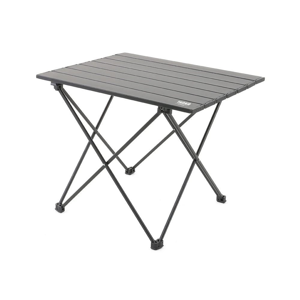 TARKA-mesa plegable para acampar al aire libre, mesa portátil de aluminio ultraligera de alta resistencia para Picnic y barbacoa