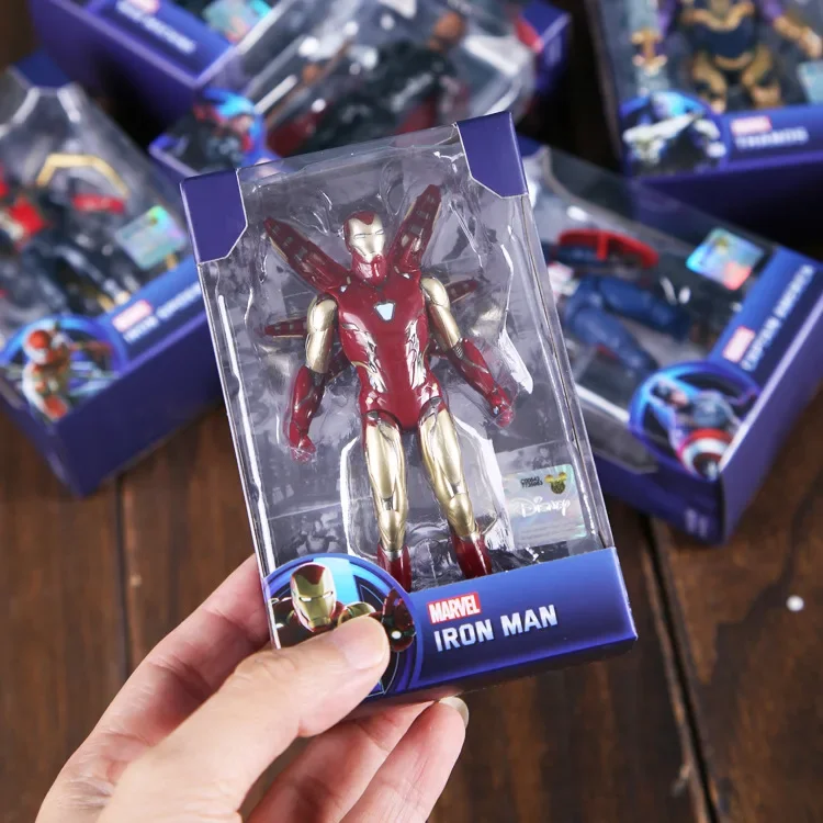 ZD Original vengadores Iron Man Spider Man verde GOBLIN VENOM 2099 Thor Capitán América Thanos Hulk máquina de guerra figuras de acción de juguete