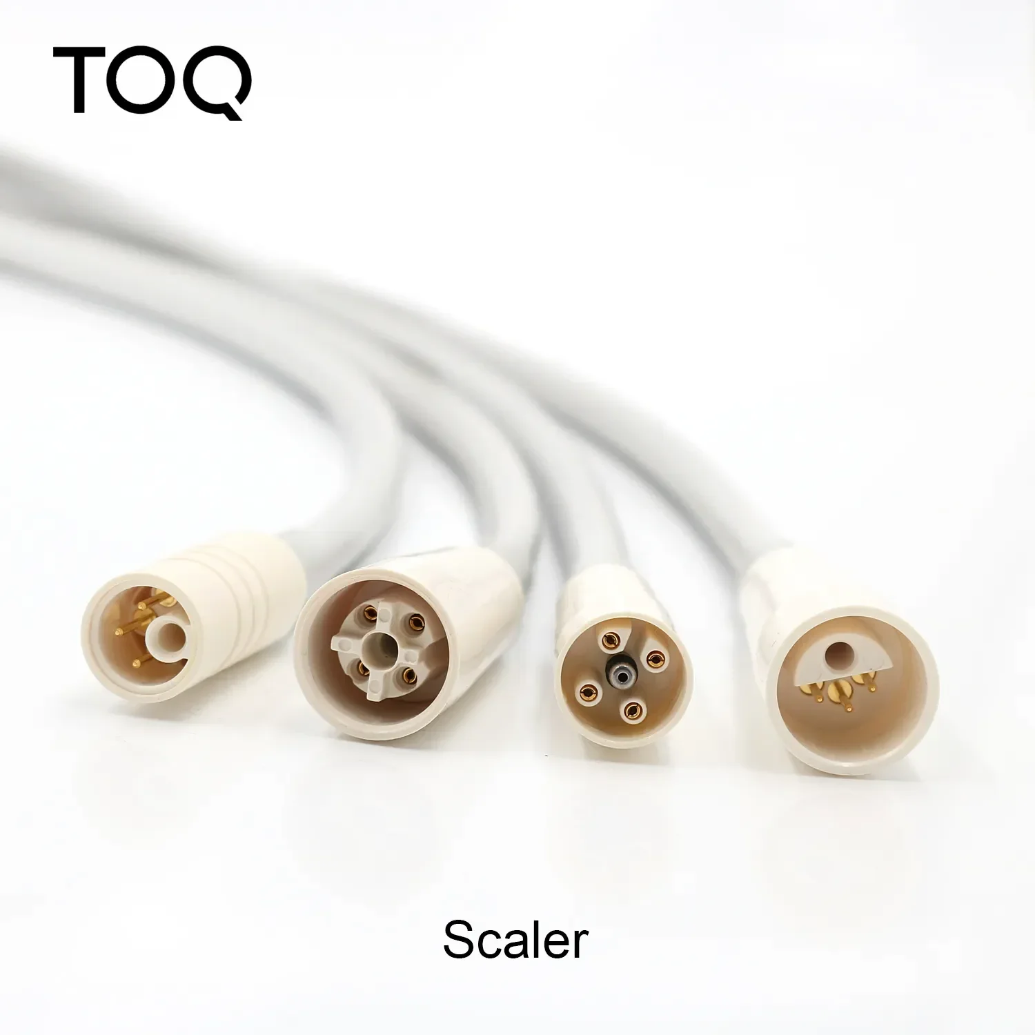 Escalador Dental, tubo de Cable desmontable, escalador ultrasónico, manguera, enchufable, 4 tipos, 1 ud.