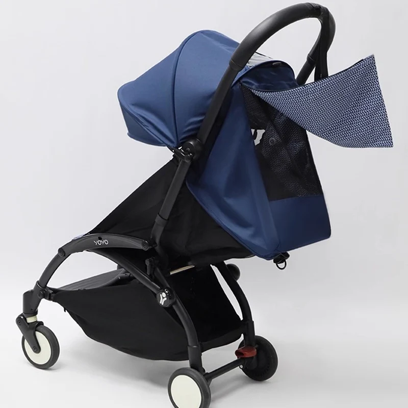 3 unids/set 175 °   Funda de dosel, cojín de asiento, accesorios de cochecito ajustables para Yoya/Babythrone YOYO, colchón de asiento con sombrilla