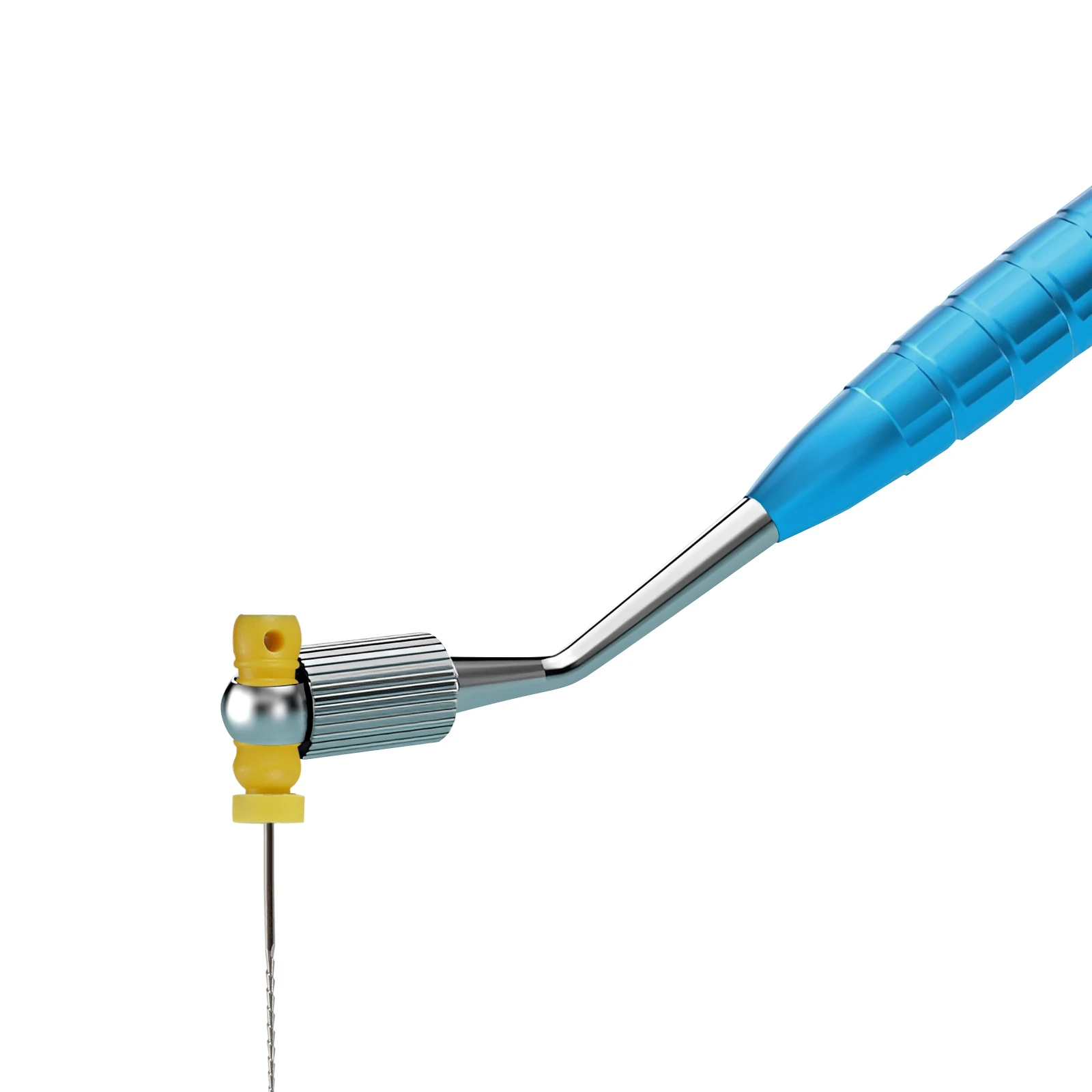 1-20 Piezas Porta-archivos endodónticos K-Files de acero inoxidable para uso manual, herramienta para conductos radiculares con agarre ergonómico, autoclavable