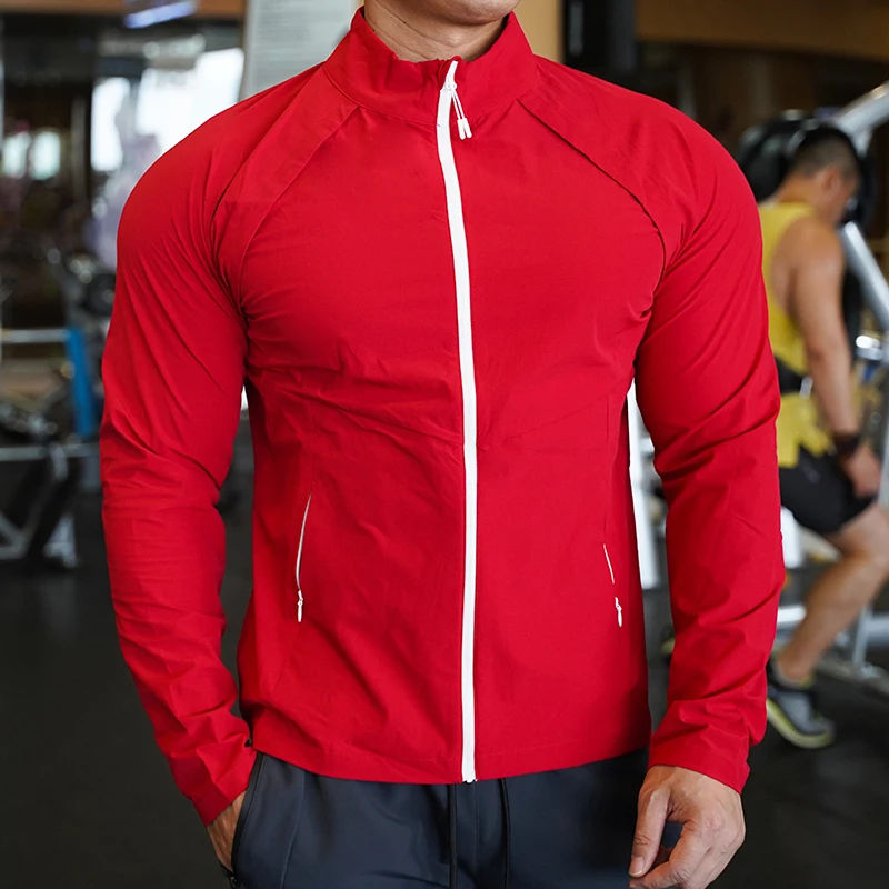 Chaquetas impermeables de secado rápido para hombre y mujer, ropa a prueba de viento para correr, gimnasio, Fitness, escalada, senderismo, deportes al aire libre, Otoño e Invierno
