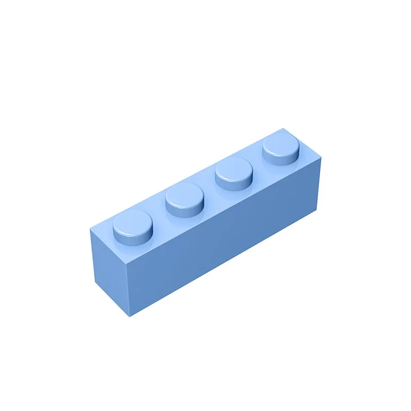 Gobricks GDS-534 Ladrillo 1 x 4 sin Tubos Inferiores compatible con lego 3010 3066 piezas de bricolaje infantil