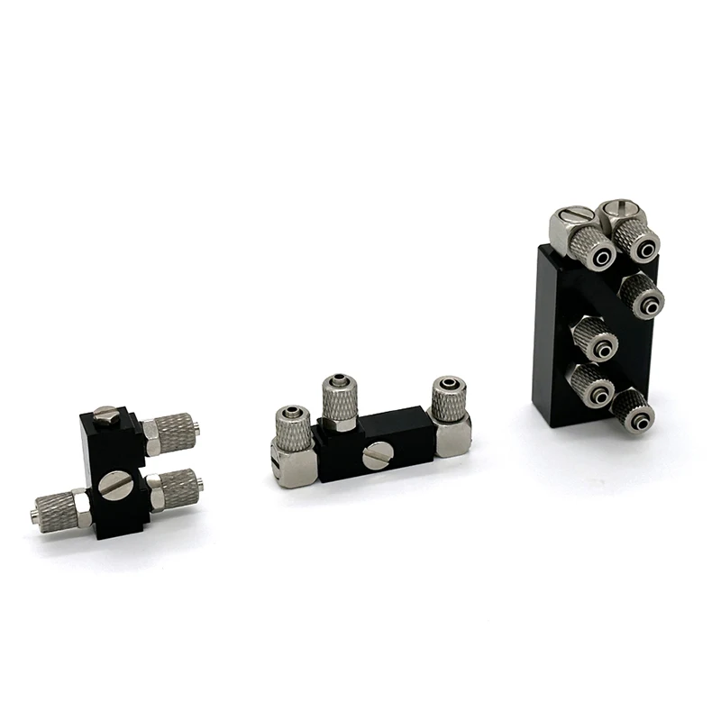 Conector rápido de cilindro hidráulico CNC de aleación de aluminio para 1/14 Tamiya RC camión remolque Scania 770S Actros Volvo MAN LESU piezas
