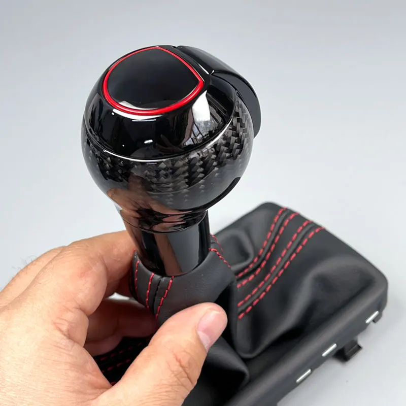 Perilla de palanca de cambios automática, cabezal de manija de palanca de cambios para Audi A3 S3 RS3 Q3 S6 RS6 A4 A5 A7 A6 Q5 Q2