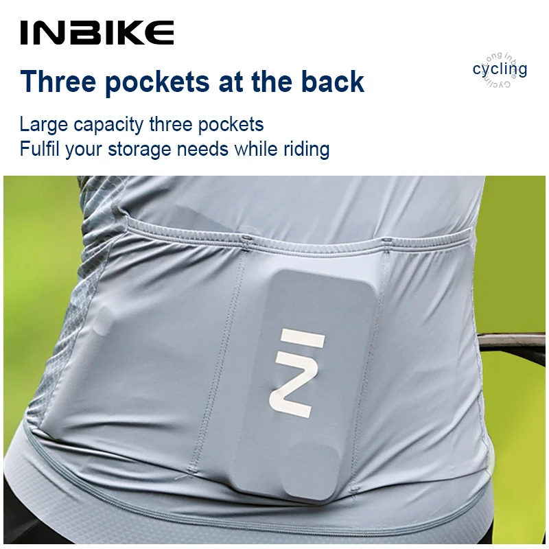 INBIKE-Camiseta de ciclismo de manga larga para hombre, camisetas para ciclismo de montaña, Top para montar en bicicleta de carretera, primavera y otoño