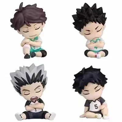 Figura de acción genuina 2 Haikyuu estilo sueño iwaizumi hajime Akaashi Keiji Oikawa Tooru Kotaro Bokuto Gacha juguete