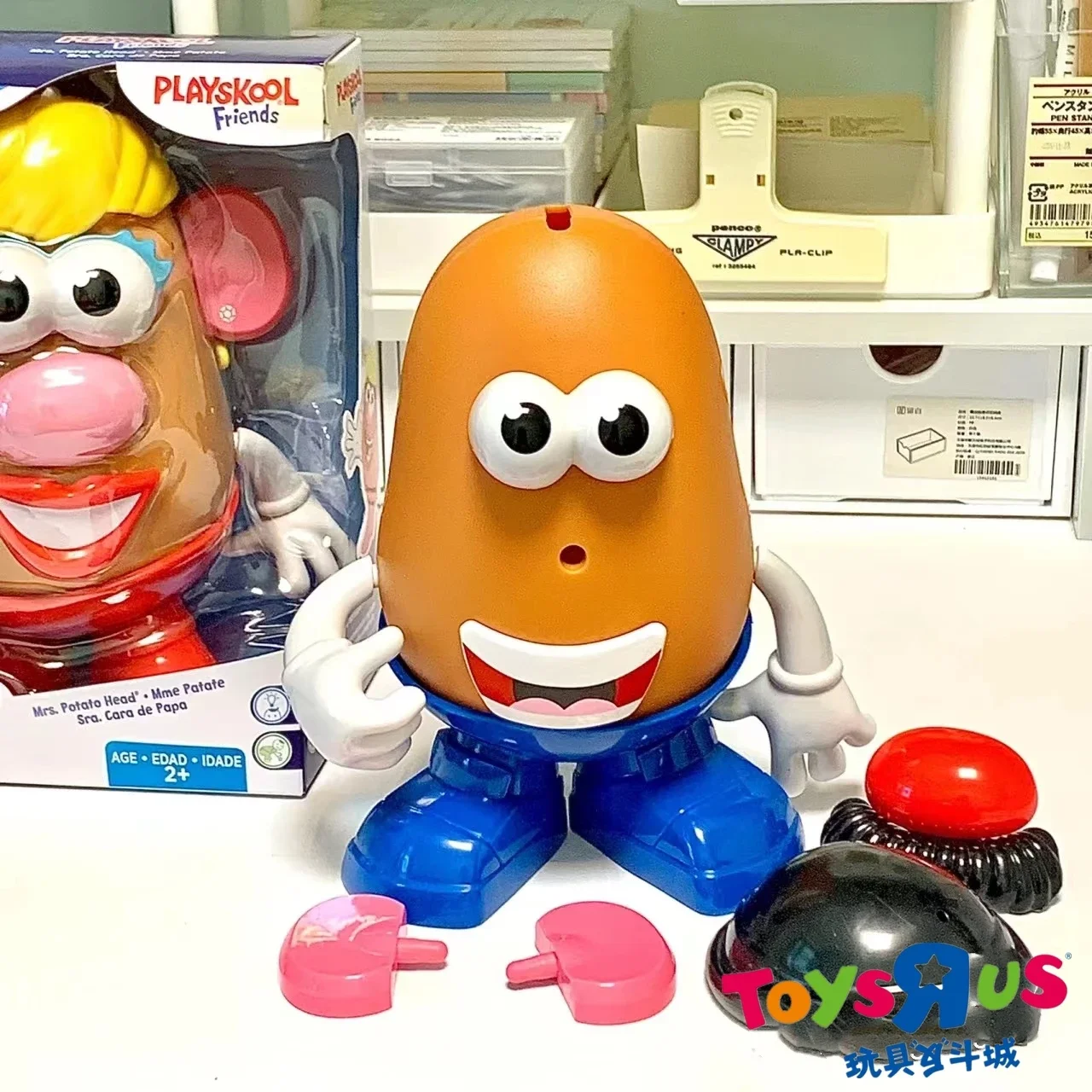 Figuras de Acción Clásicas de Toy Story 3 de Disney: Sr. Patata, Sra. Patata, Buzz Lightyear y Woody, Regalos Educativos de Colección