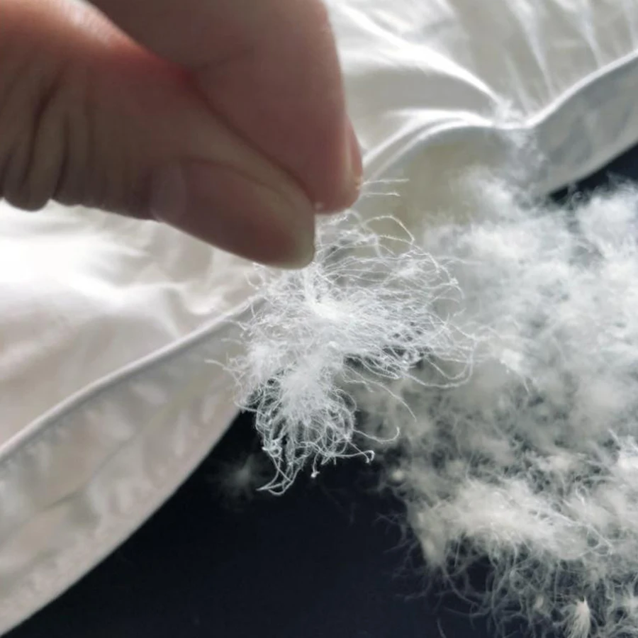Edredón de Plumón de Ganso Blanco 100% Algodón, Cálido para Invierno, Relleno de Edredón con Costuras en Cuadrados, Ligero y Esponjoso, para Cama Queen, King, Full y Twin
