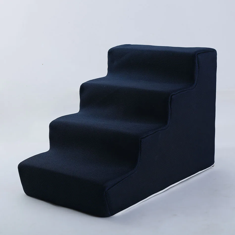 Escaleras para perros y mascotas, escaleras de 3 escalones para perros pequeños, gatos, escaleras para mascotas, suministros para cachorros, escalera para perros, rampa antideslizante extraíble