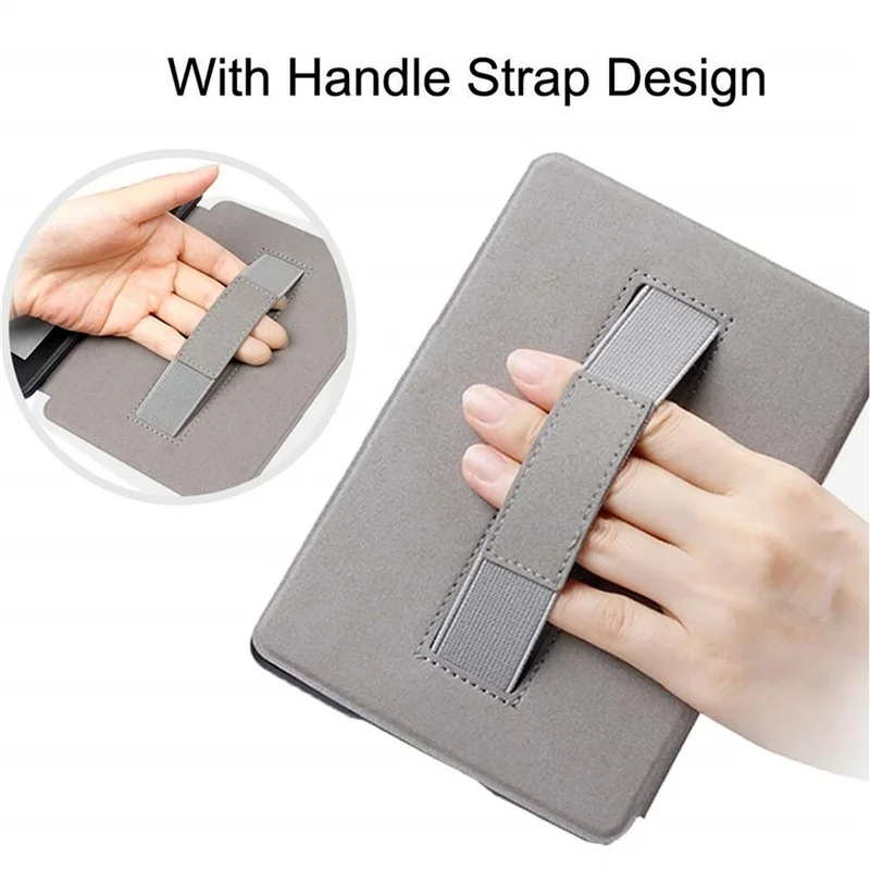 Funda para Kindle Paperwhite de 11. ª generación, Protector de pantalla de 6,8 pulgadas, con correa de mano, para Ebook, Auto Wake Sleep, M2L3EK, M2L4EK, 2021 +