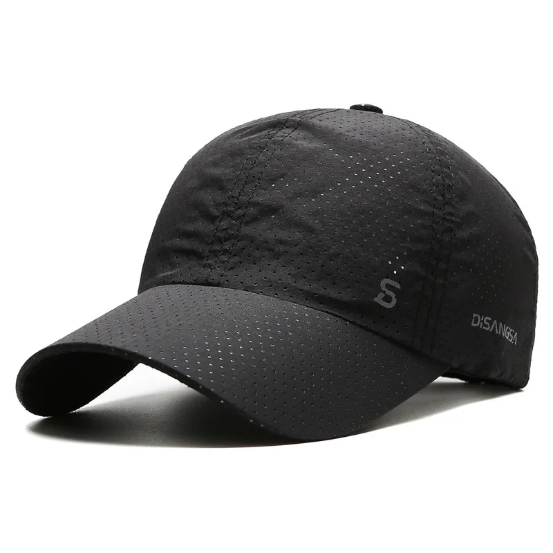 Sombrero de Sol para Hombre, de Secado Rápido y Transpirable, para Pesca de Verano, Estilo Gorra de Béisbol