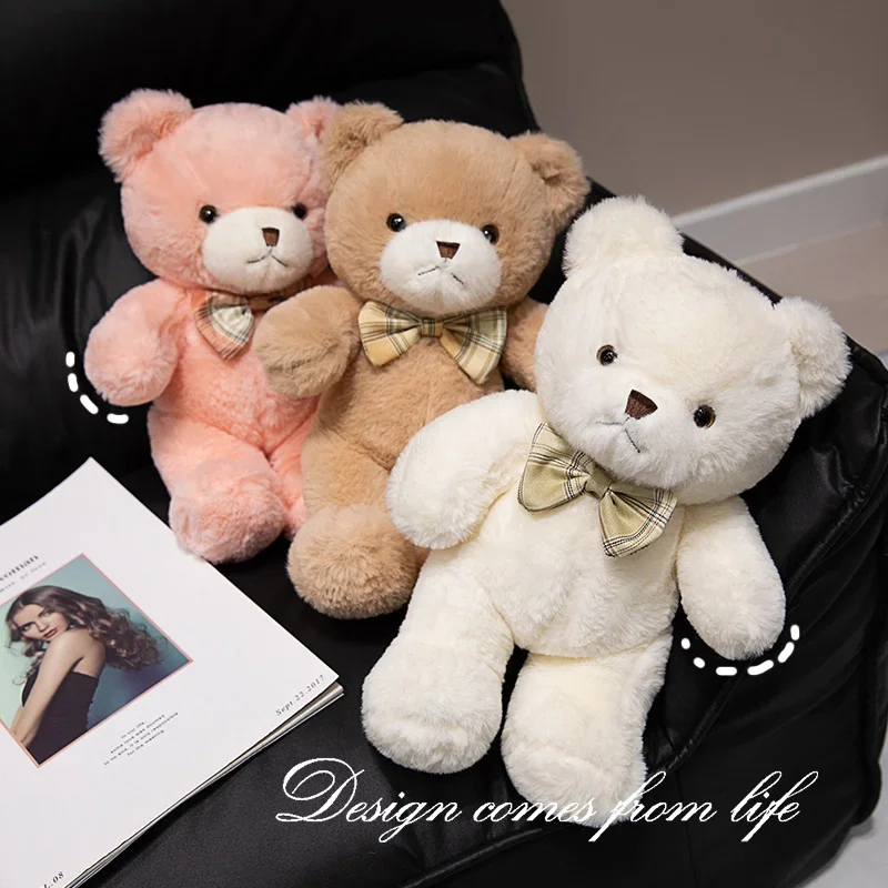Lindos osos de peluche, juguetes de peluche, oso, peluches de animales, muñecos, oso suave, regalos del Día de San Valentín, fiesta de cumpleaños para niños, decoración del hogar
