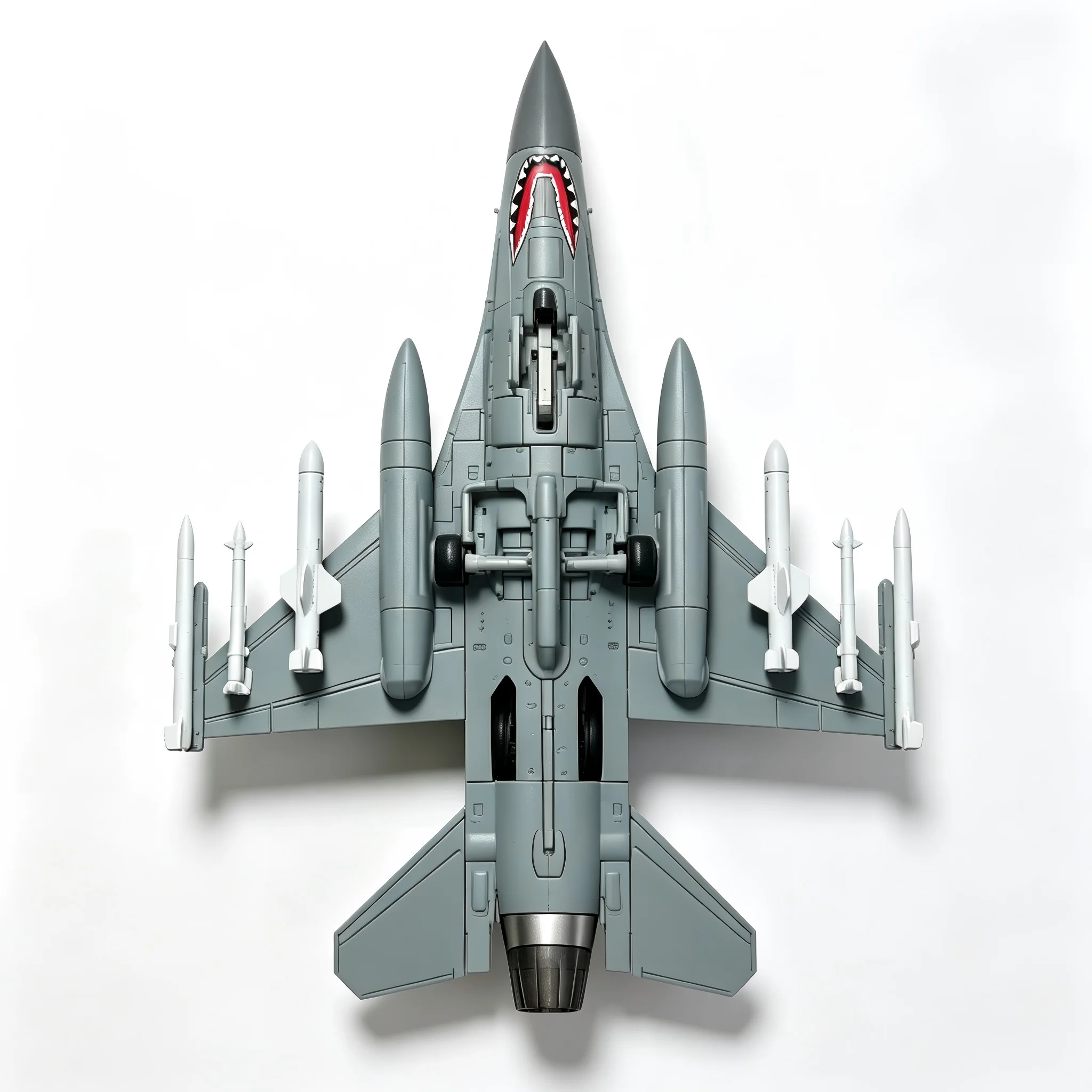 Modelo de avión de combate F-16 Fighting Falcon, réplica de avión militar de plástico y aleación, regalo coleccionable, decoración de escritorio para hobby de aviación, 1:72