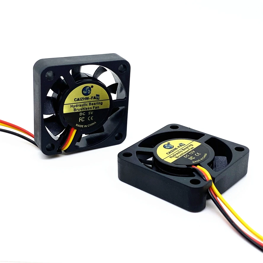 DC5V 12V 24V rodamiento hidráulico 4010 40MM ventilador 4CM 40*40*10mm ventilador para puente sur y norte Chip ventilador de refrigeración de impresora 3D 3 pines FG