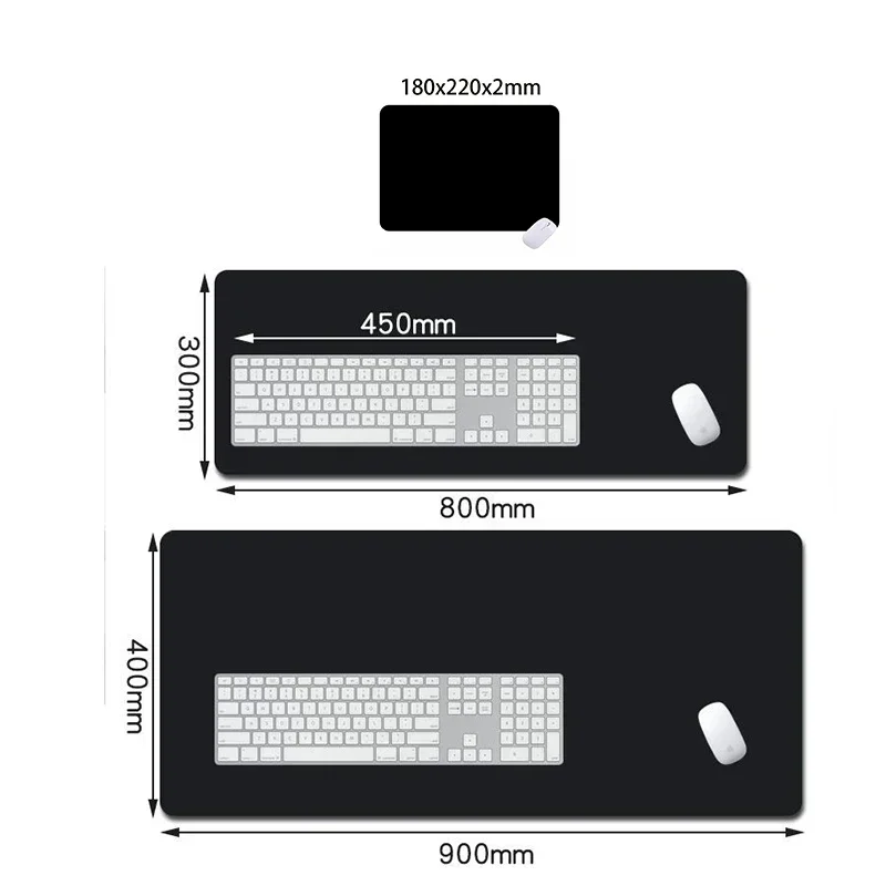 Alfombrilla de ratón gris para juegos, accesorios de mármol con textura Popular, XXL, teclado grande, alfombrilla de escritorio para oficina, 900x400 Strata
