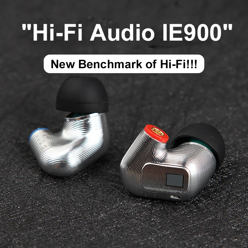 IE900 Unidad Original, Auriculares Intrauditivos de Alta Fidelidad Personalizados de Alta Gama con Interfaz MMCX, universales para Teléfonos Móviles