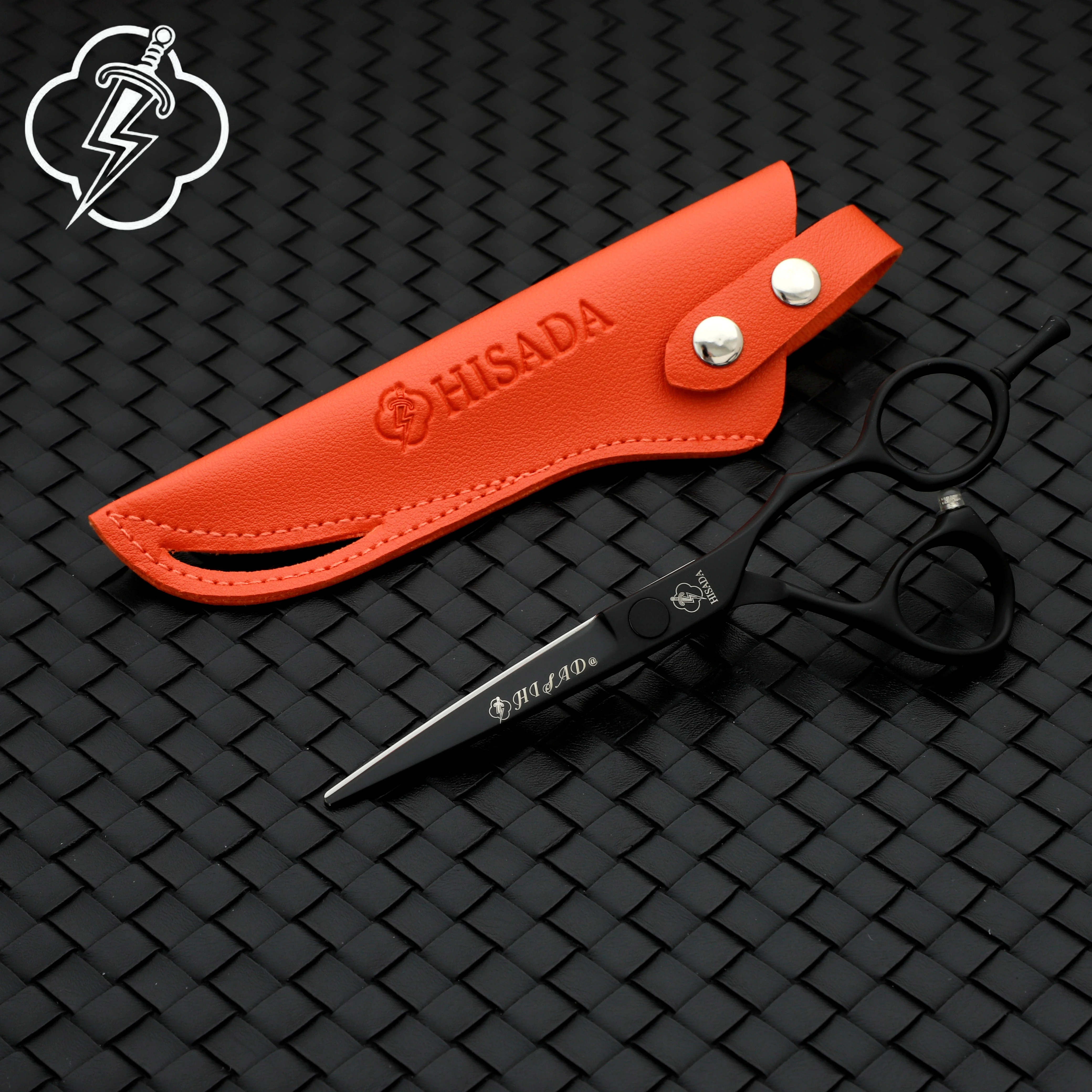 Tijeras de peluquería HISADA 5,5 VG10 tijeras de pelo avanzadas de acero herramientas profesionales de corte de pelo tijeras de corte de pelo de alta gama