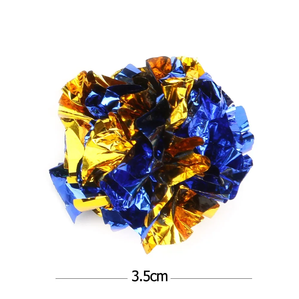 Paquete de 24/12 bolas arrugadas coloridas, juguete de papel de estaño con sonido para gatos, durabilidad, muñecas de vocalización, juguetes interactivos para morder y chirrido