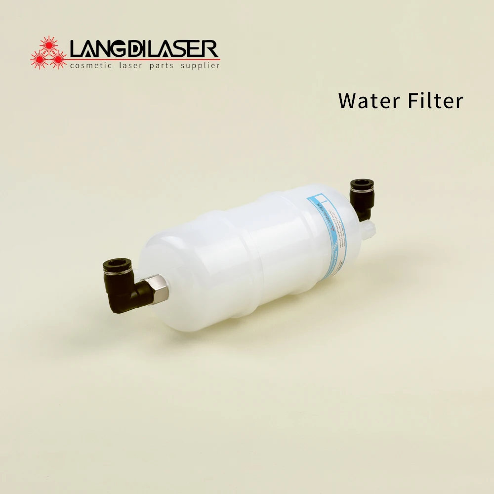 Filtro de agua en cápsula desechable para láser de diodo, láser IPL y láser médico / con algodón PP en su interior / finura del filtro: 10 μm.