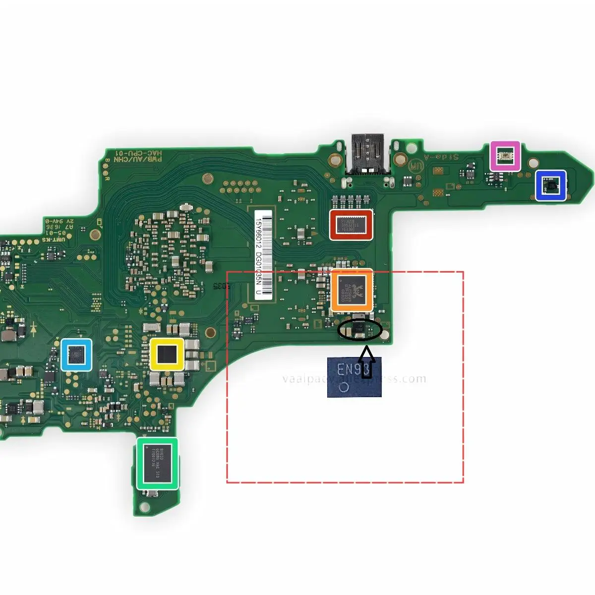 Para interruptor Tablero Principal convertidores Buck-Boost DC/DC con rectificadores síncronos reparación de Chips de repuesto Mark EN** EN7R ENIL