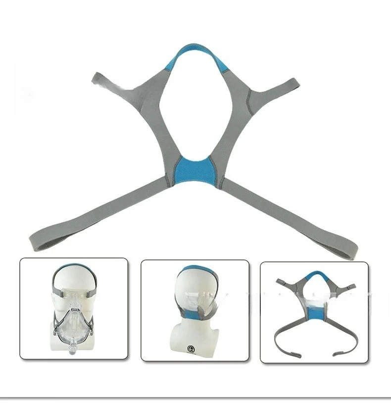 Correa para el Cabeza AirFit F20/F30/F30i/F40 para CPAP, 2 Clips, Correa Elástica Ajustable, Diseñada para un Ajuste Seguro y Cómodo