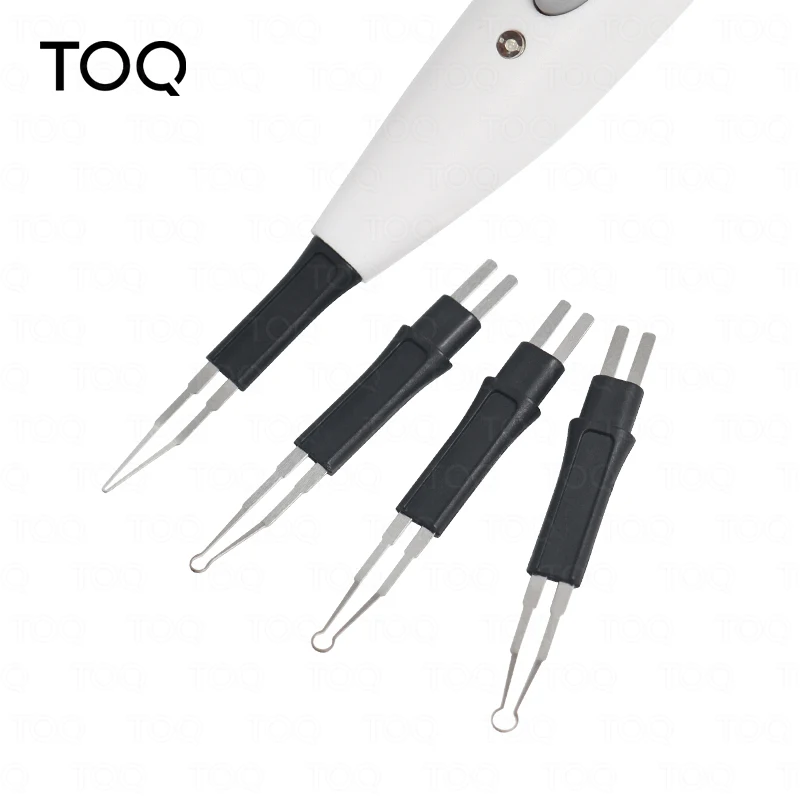 4 unidades/paquete de puntas calentables para cortador de gutapercha dental, para corte de gutapercha y cuidado de la encía