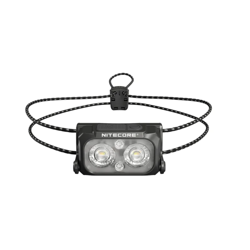 NITECORE NU25 MCT UL 400 lúmenes USB-C linterna frontal recargable batería integrada de 650mAh para actividades al aire libre iluminación