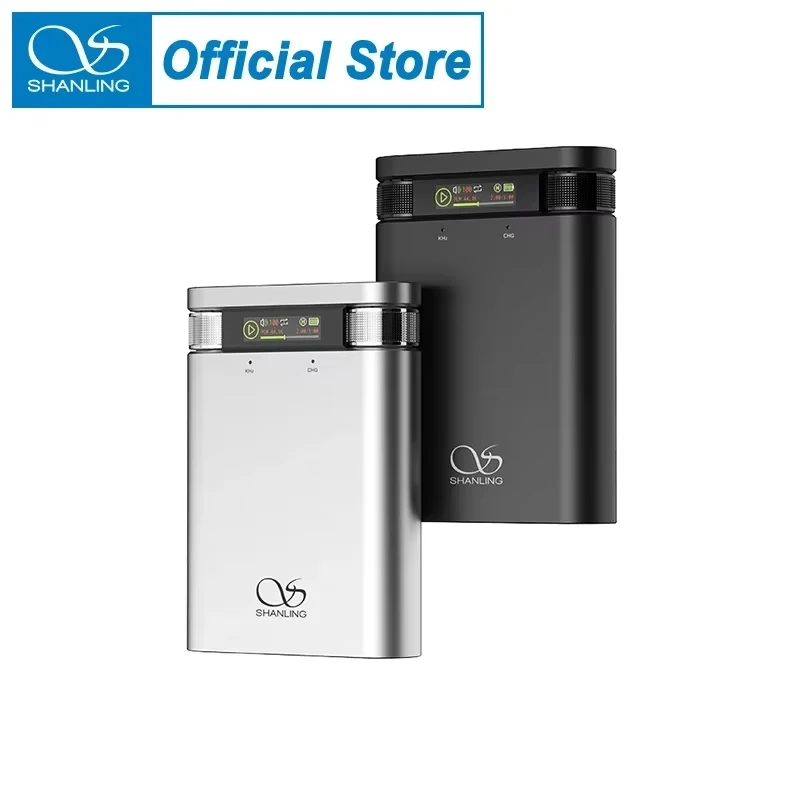 SHANLING H2 Amplificador DAC USB Portátil, Amplificador de Auriculares Bluetooth de Audio de Alta Resolución, Chip CS43198, Reproducción Local LDAC PCM384 DSD256