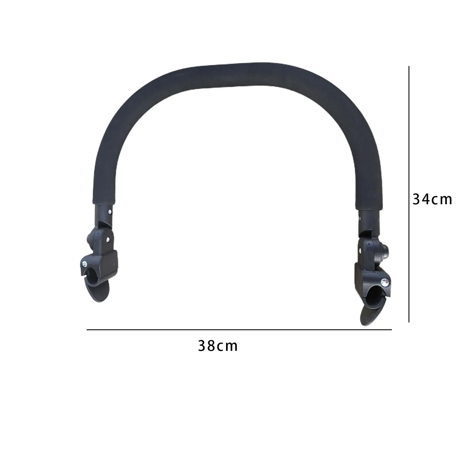 Barra de apoyo desmontable para cochecito de bebé, reposabrazos Universal para carrito, barra transversal, accesorios